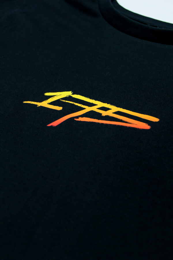 Tshirt longsleeve - Noir Sunset – Image 3