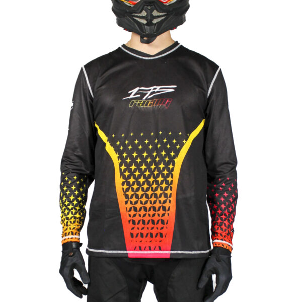25-RACE • BLACK/RAINBOW