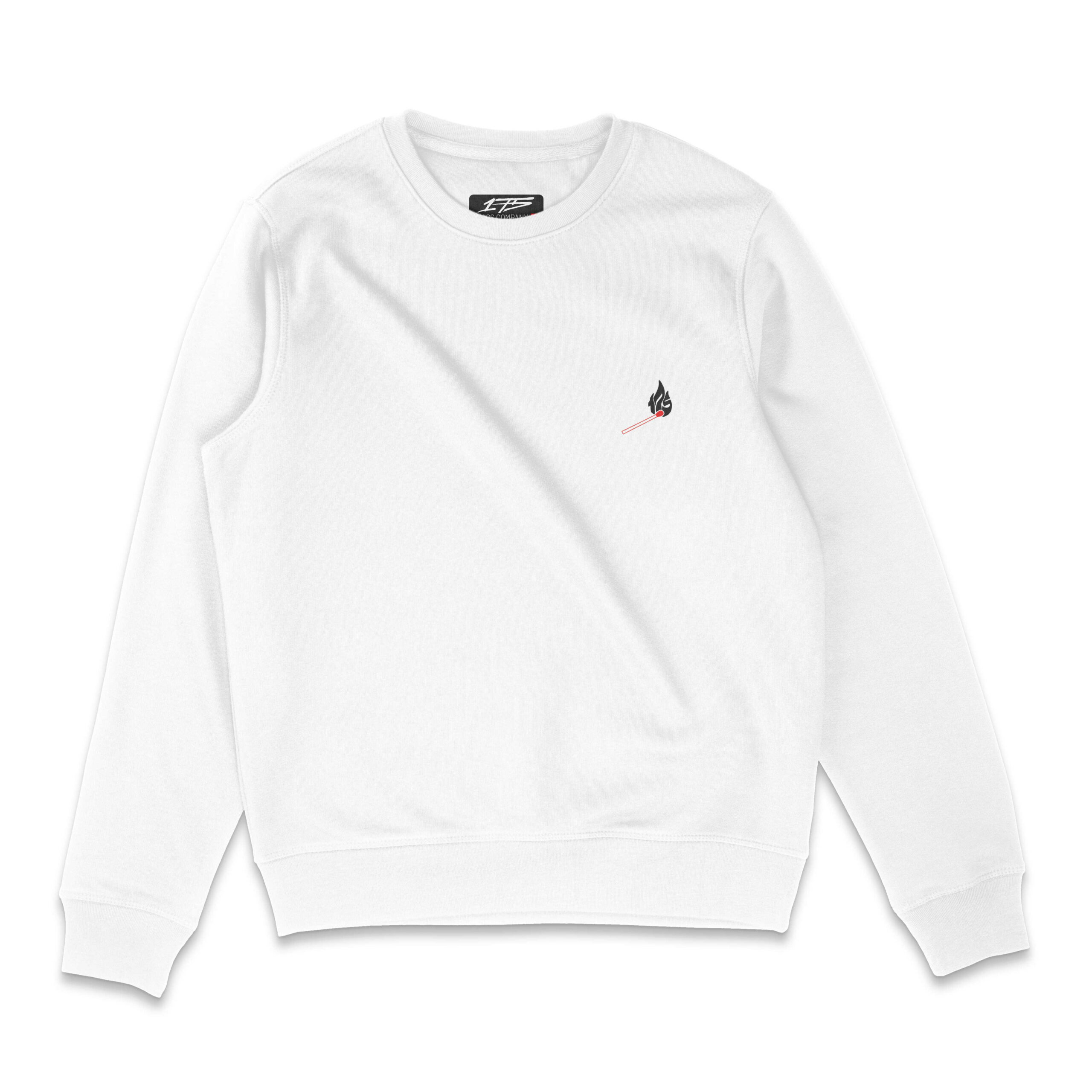 Sweat shirt • Too Hot - Blanc